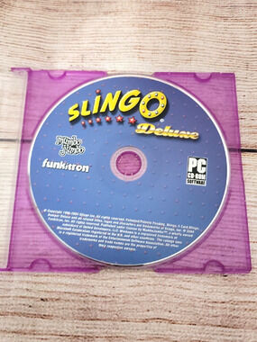 Slingo Deluxe 2005 Mumbo Jumbo funkitron PC CD-ROM Game Software